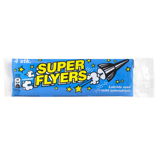 Super Flyers liquorice 45g net